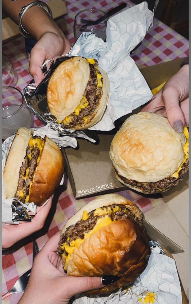 4x3 Cheese Burger doble