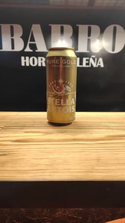 Cerveza Stella Artois Pure Gold lata 473 ml